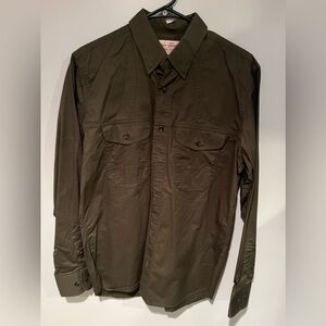 Filson Olive Green Shirt Jacket